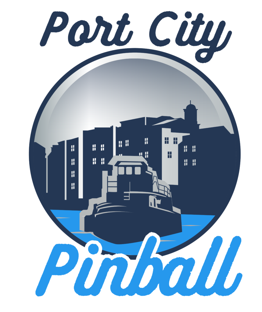 Port City Pinball logo